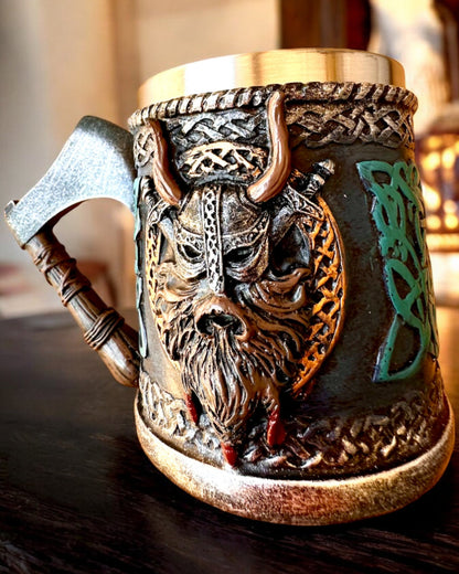 Vikingový hrnek Ragnar's Horn - s možností gravírování na dárek, 250 ml