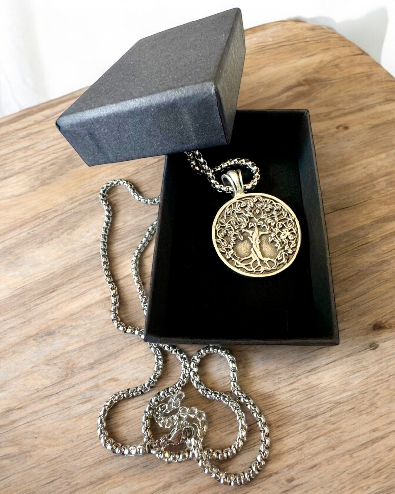 Amulet Stromu Života s Možností Gravírování - náhrdelník "Vitalita Přírody", personalizace