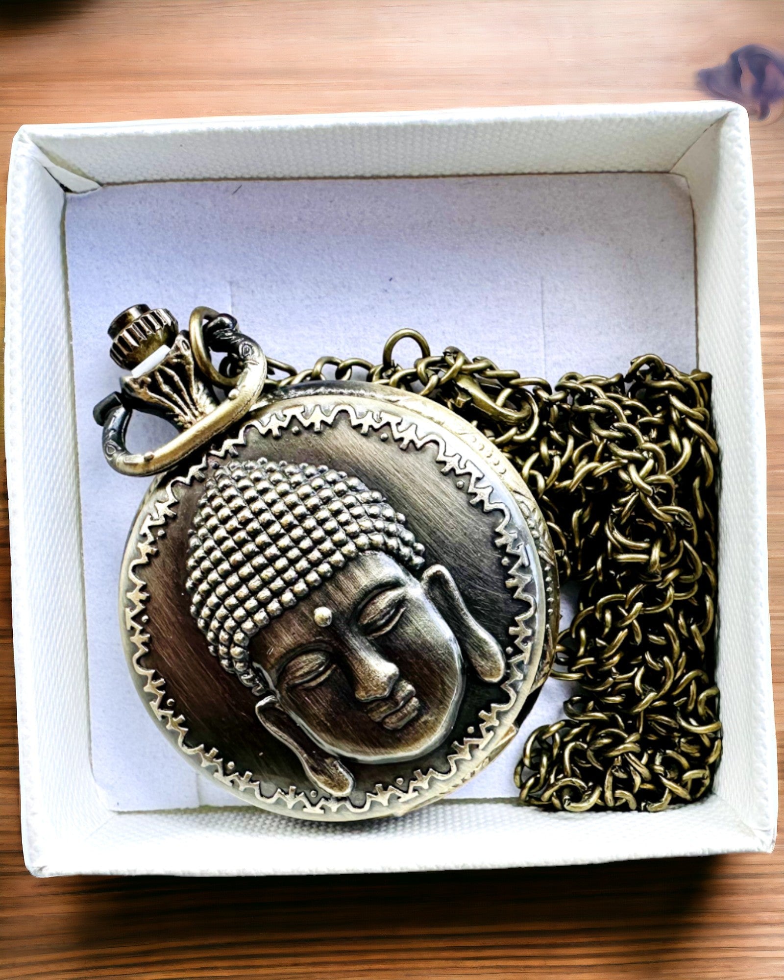 Kapesní hodinky "Buddha Time Elegance", možnost personalizace gravírováním