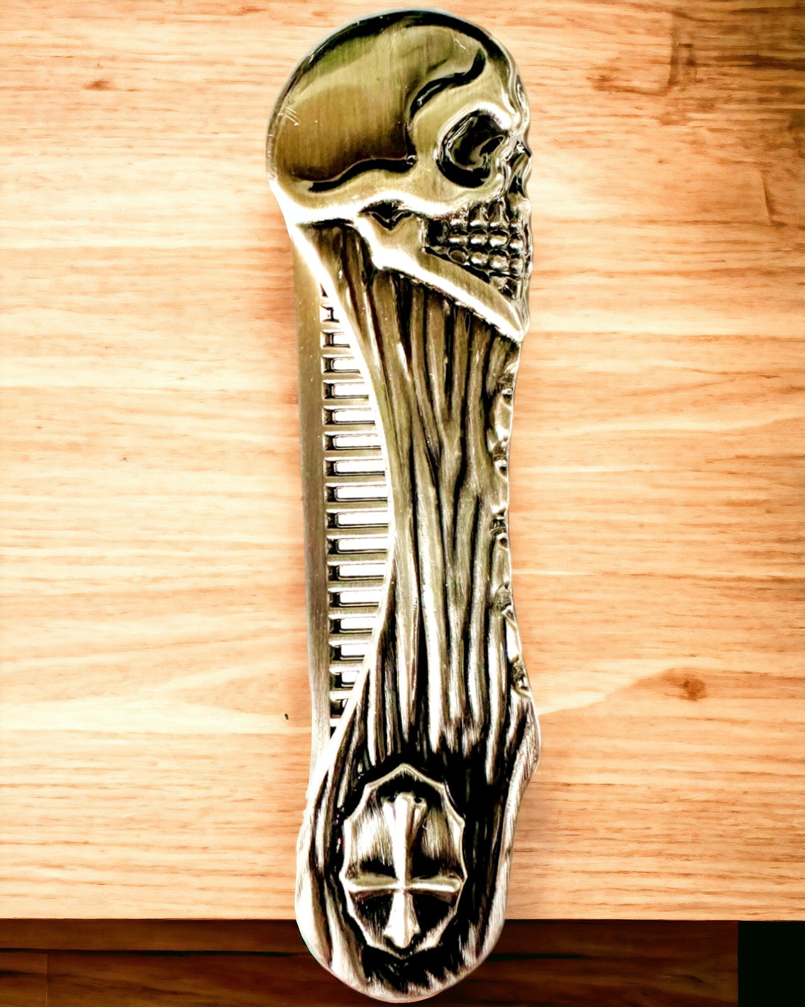 Mystic Skull Comb - prémiový hřeben, možnost personalizace gravírováním