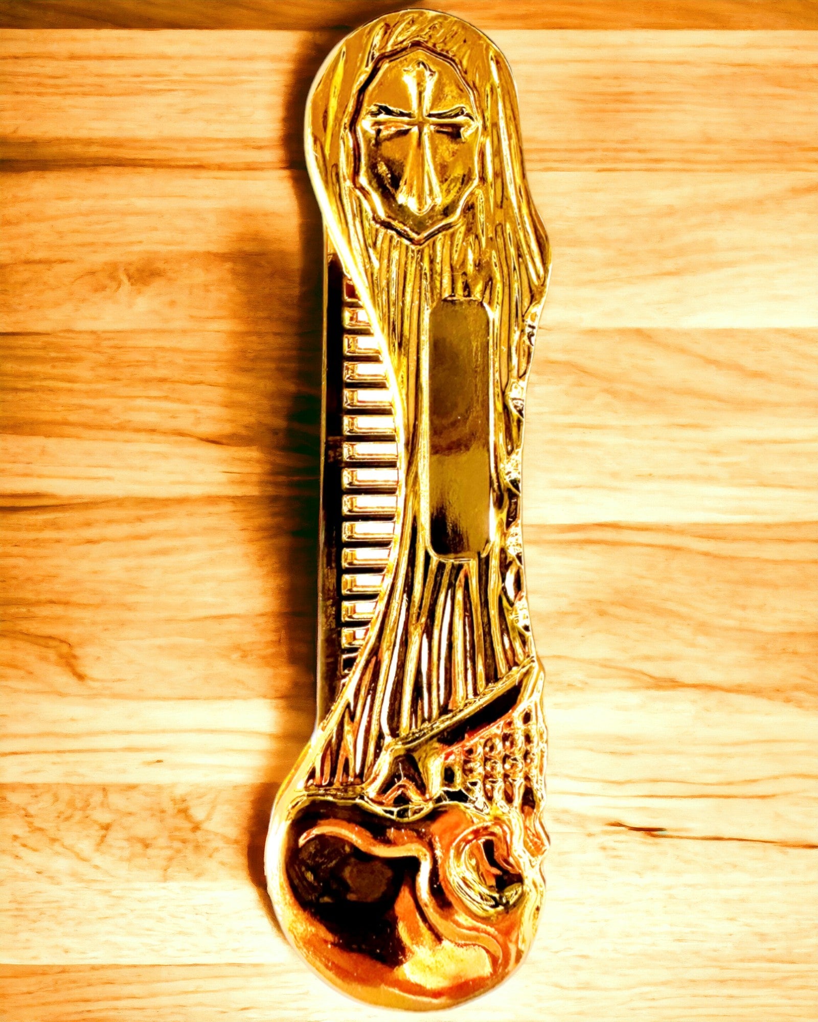 Mystic Skull Comb - prémiový hřeben, možnost personalizace gravírováním