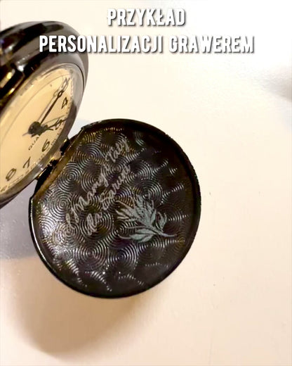 Kapesní hodinky "Galactic Eye" personalizace gravírováním