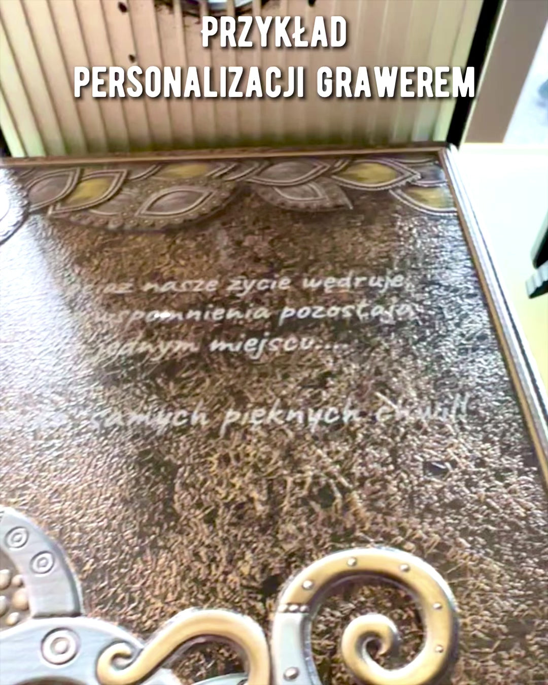 Umělecký notes, zápisník Maskarada - A5, personalizace gravírováním na dárek